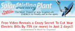 Solar Stirling Plant - Free Solar Energy - Bridgeport